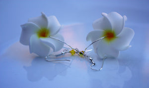 Pua Nani Earrings • White