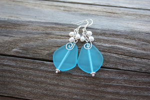 Laulea Earrings • Pacific Blue