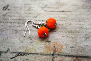 Cute Pumpkin Earrings