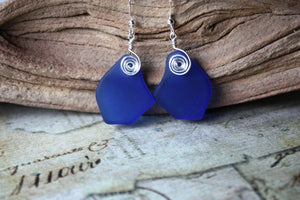 Alohi Earrings • Cobalt Blue
