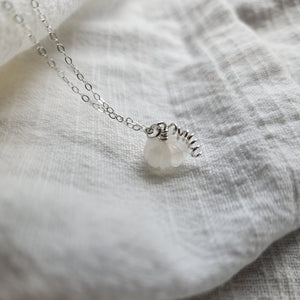 Moonstone Mini Gemstone Necklace