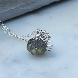 Labradorite Mini Gemstone Necklace