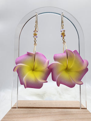 Keilani Earrings • Sunset Orchid