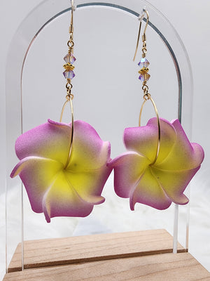 Keilani Earrings • Sunset Orchid
