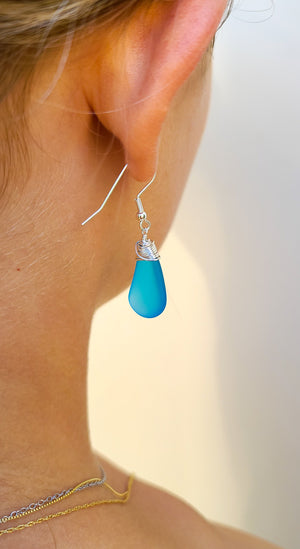 Nui Earrings • Pacific Blue
