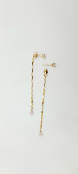 Beryl Chain Earrings