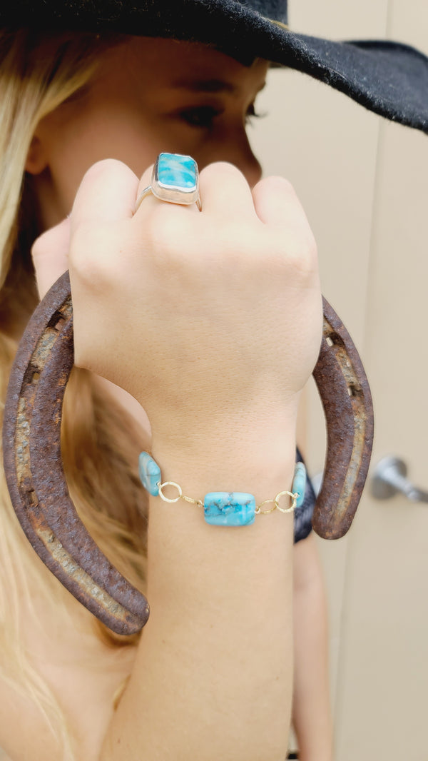 Paia Jasper Turquoise Bracelet