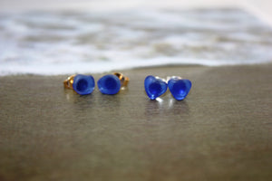 Nulu Earrings • Genuine Sea Glass