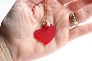 Heart Drop Necklace
