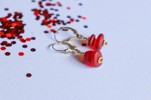 Ko'iele Earrings • Red