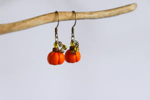 Pumpkin Earrings
