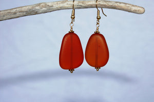 Ehu Kai Earrings • Ember Orange