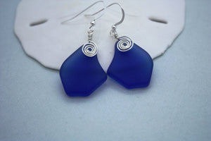 Alohi Earrings • Cobalt Blue