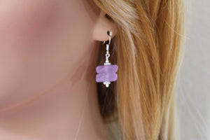 Pihi Earrings • Lavender Blush