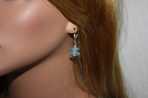 Ko'iele Earrings • Aqua Blue